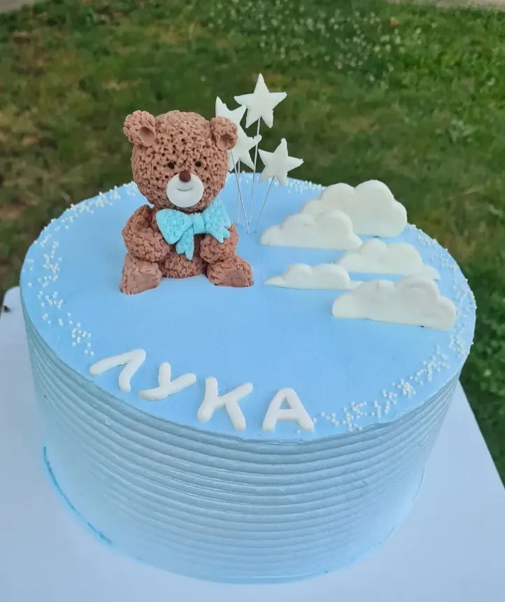 Plava torta sa medom — Luka