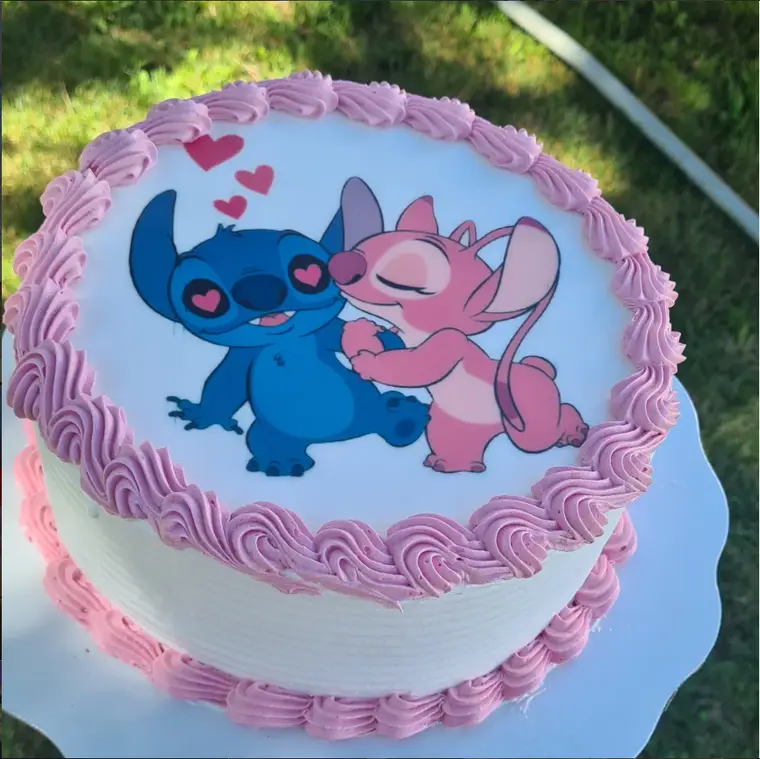 Stitch i Angel torta