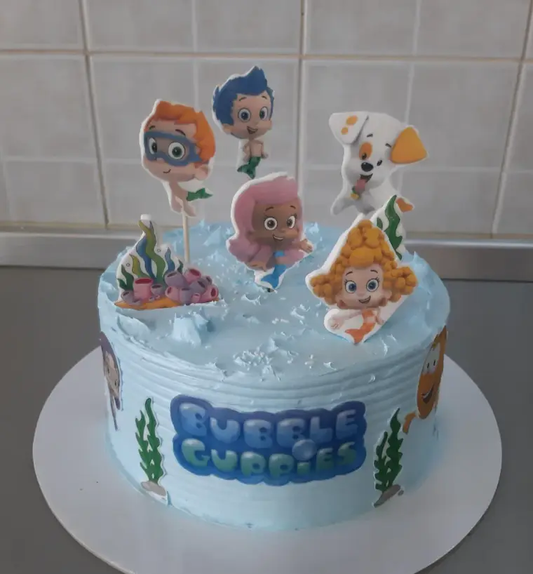 Bubble Guppies torta
