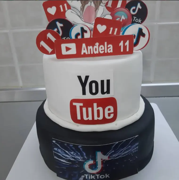 Crno-bela torta — Anđela